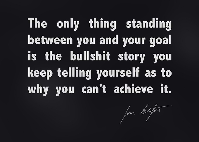 Jordan Belfort Quote