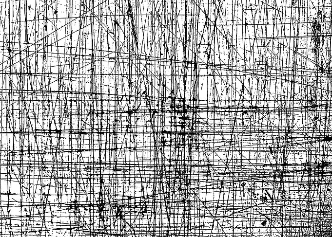 scratched structure