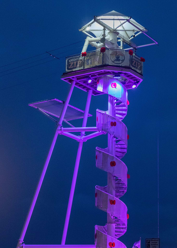 Zipline tower