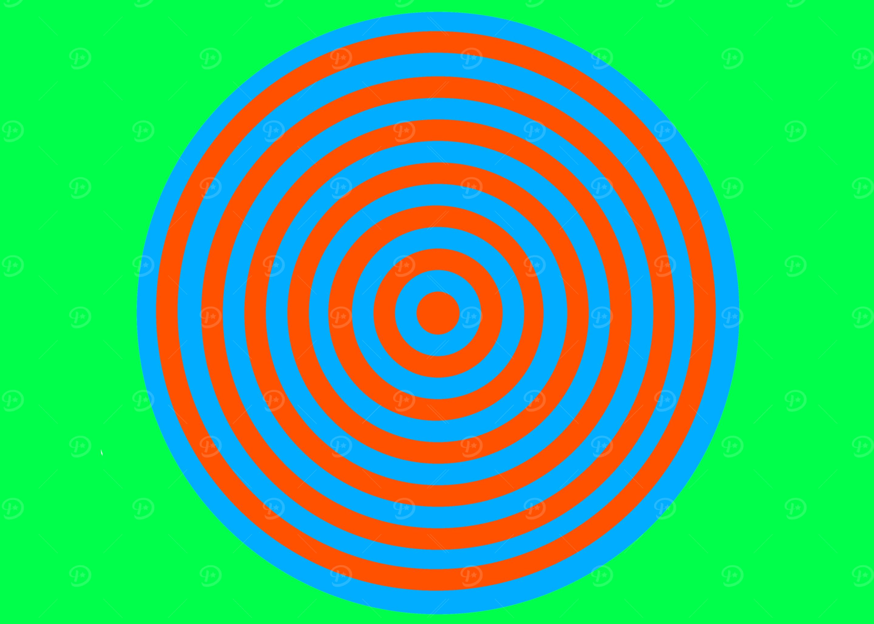 ConcentricCircles on Green