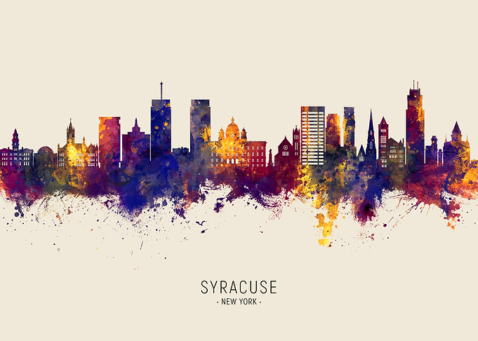 Syracuse Skyline New York