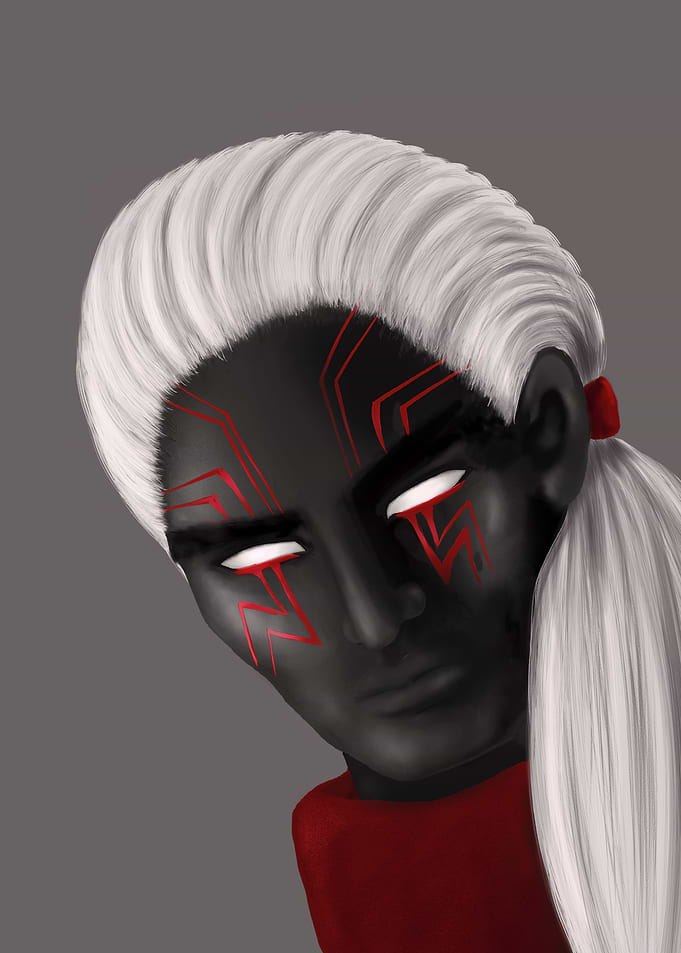Dark Wizard Character