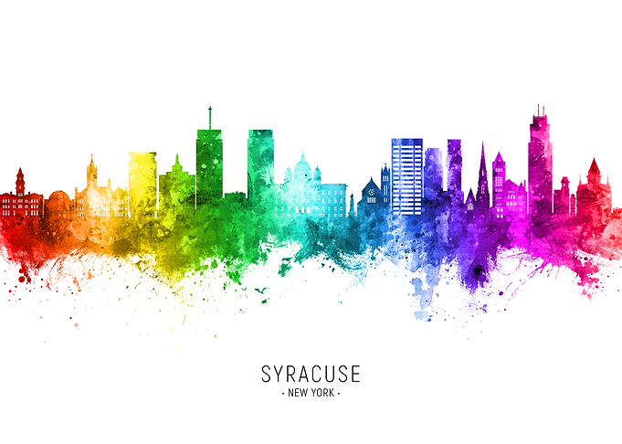 Syracuse Skyline New York