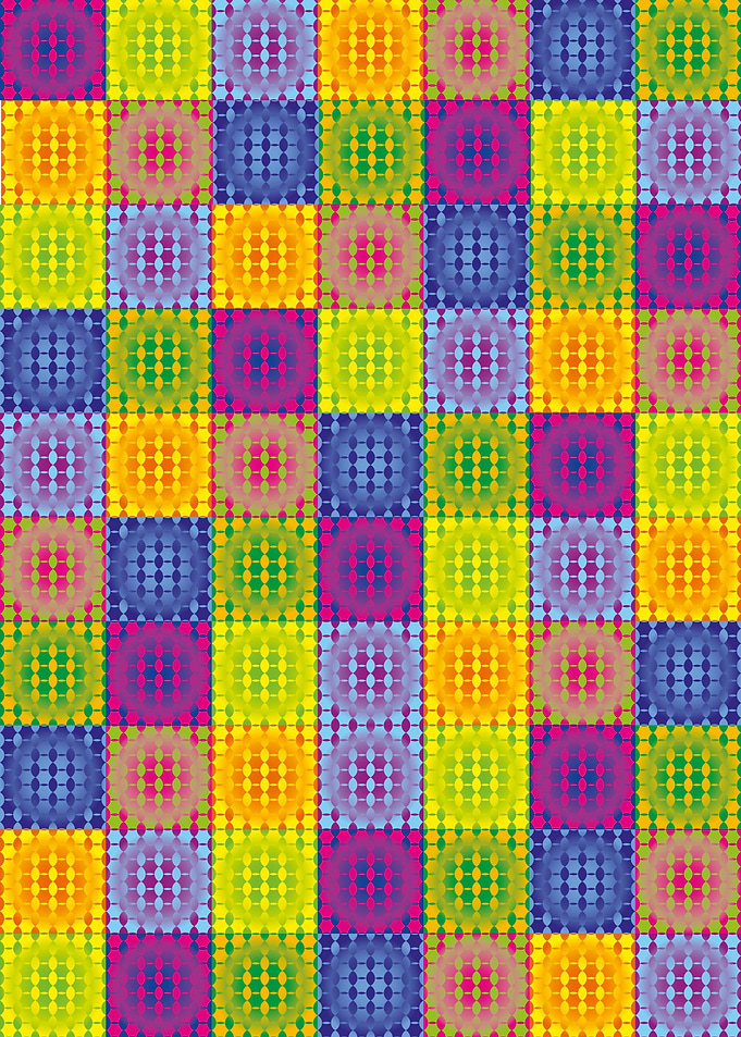 colorful abstract motif