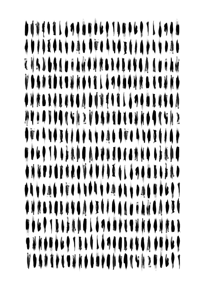 Black Brushstrokes