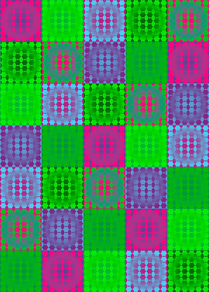 colorful abstract motif