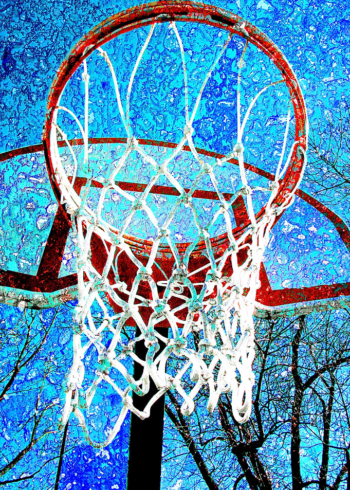 Basketball art game time