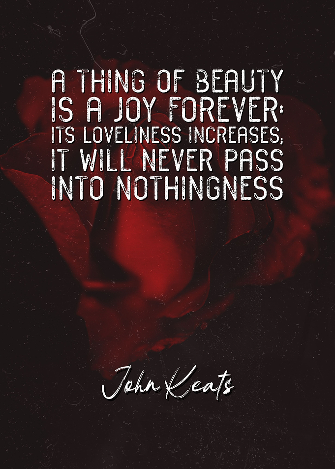 A Thing of Beauty Quote