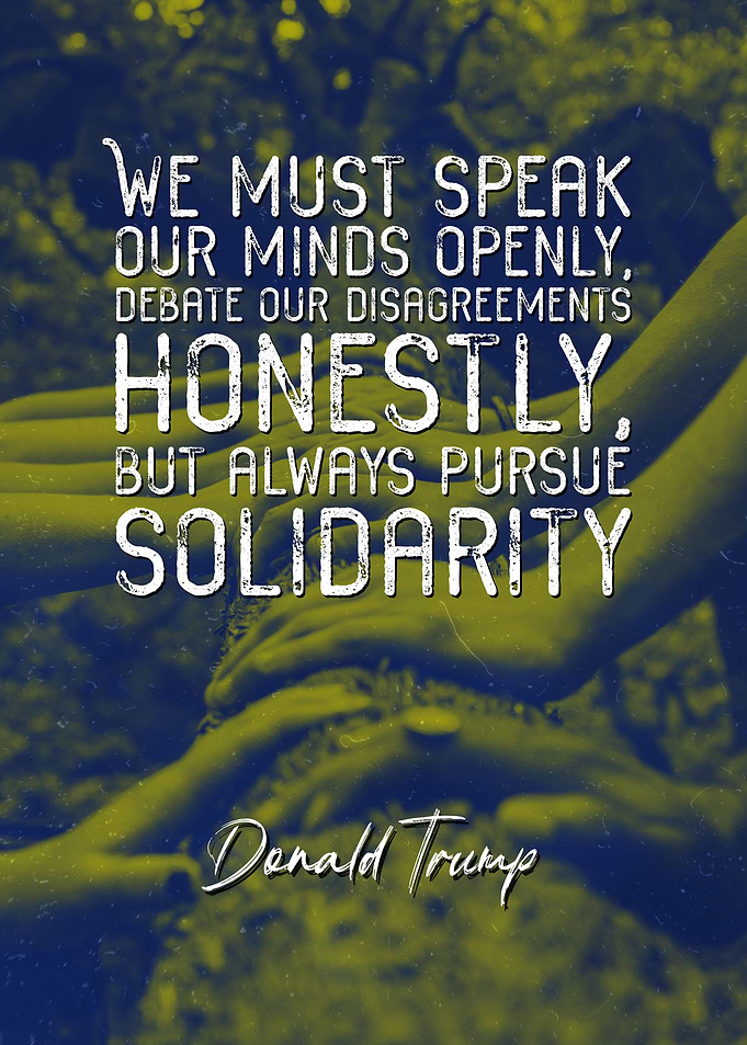Donald Trump Solidarity