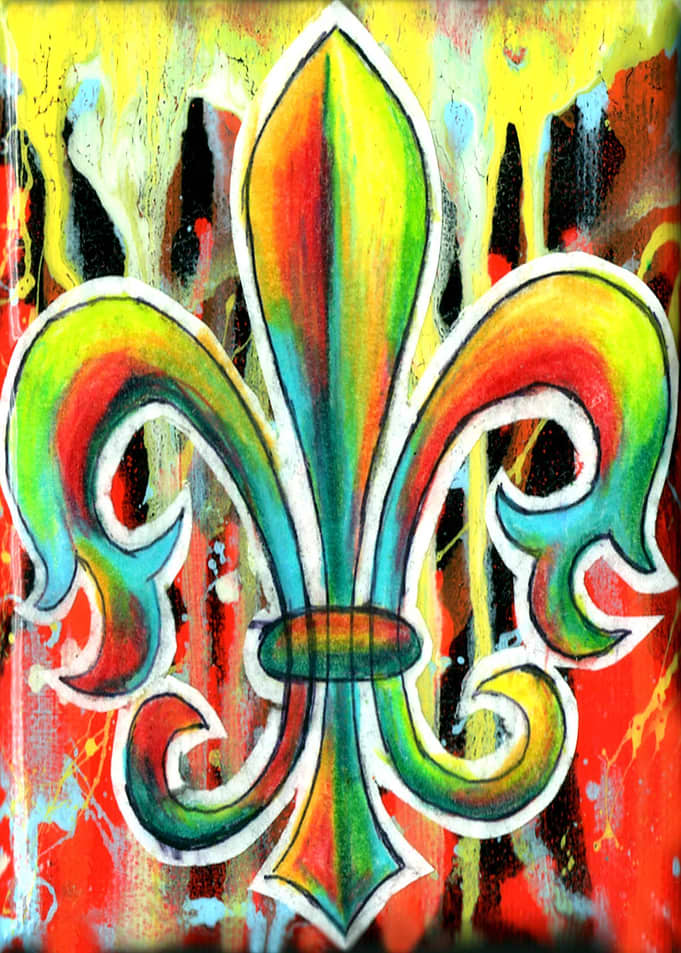 Golden Fleur De Lys