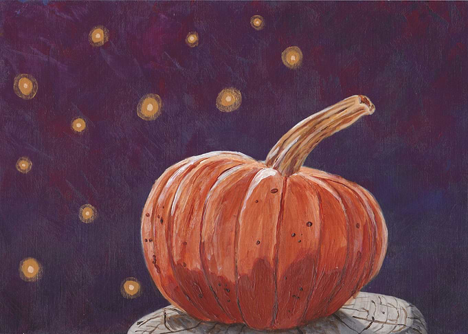 A gourd of the evening