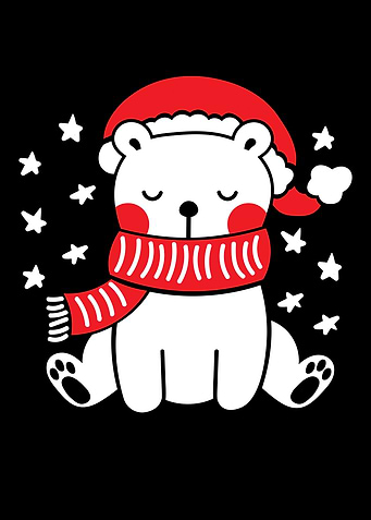 Cute Christmas Bear Xmas
