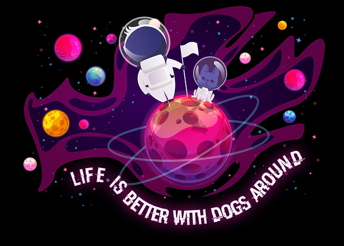 Life is better with dogs