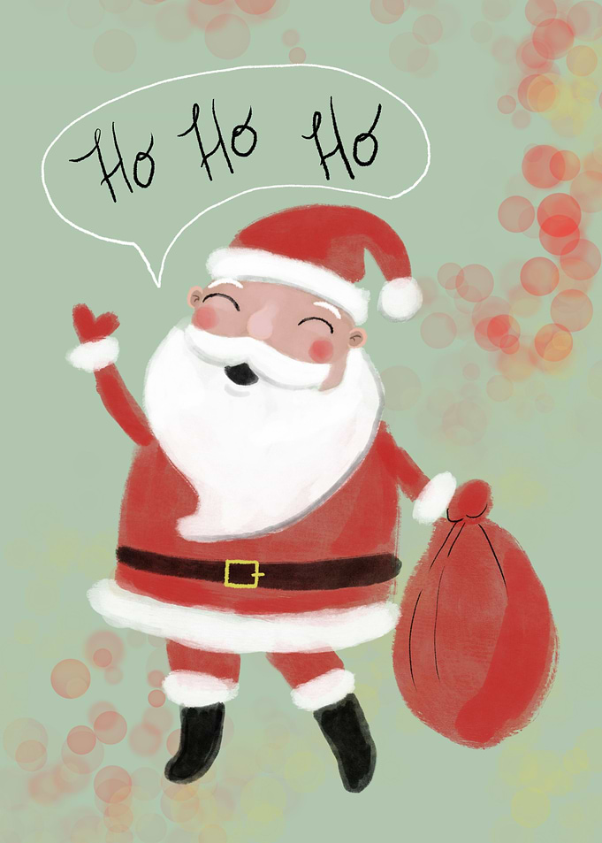 Ho ho ho Santa