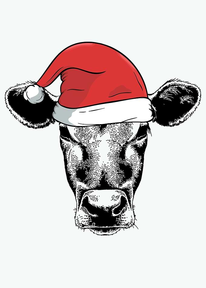 Christmas Cow