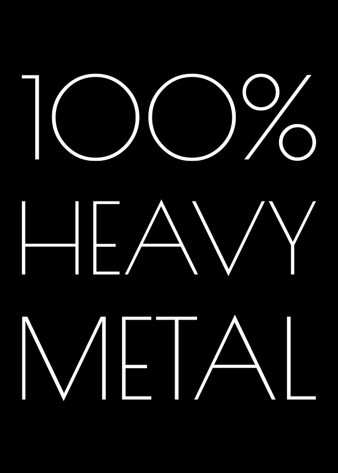 100 Percent Heavy Metal