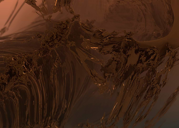 Abstract geometric fractal