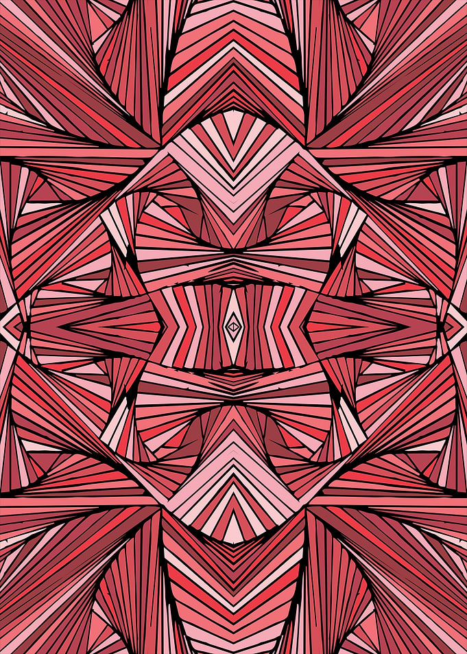 different in red