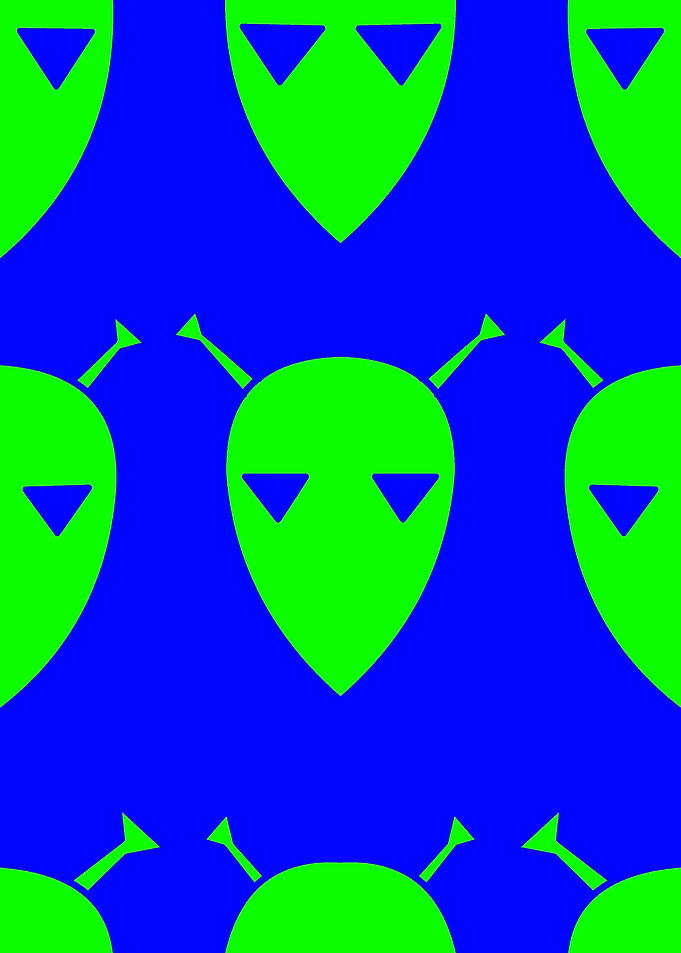 minimalist alien
