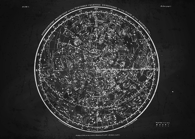 Starmap blackboard