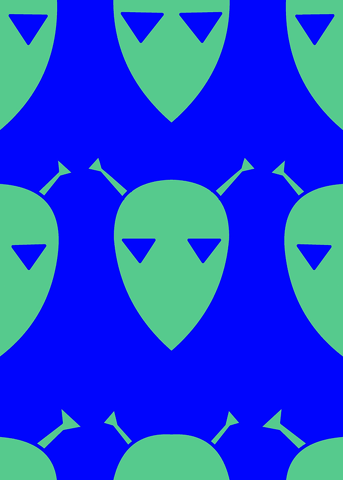minimalist alien