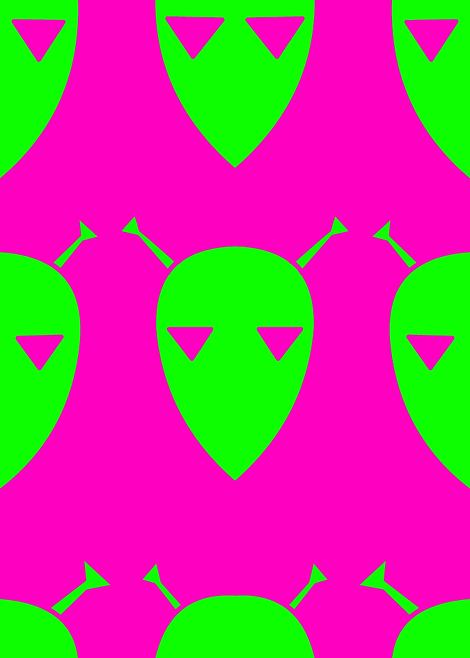 minimalist alien