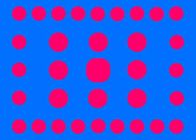 Red Dots on Blue2