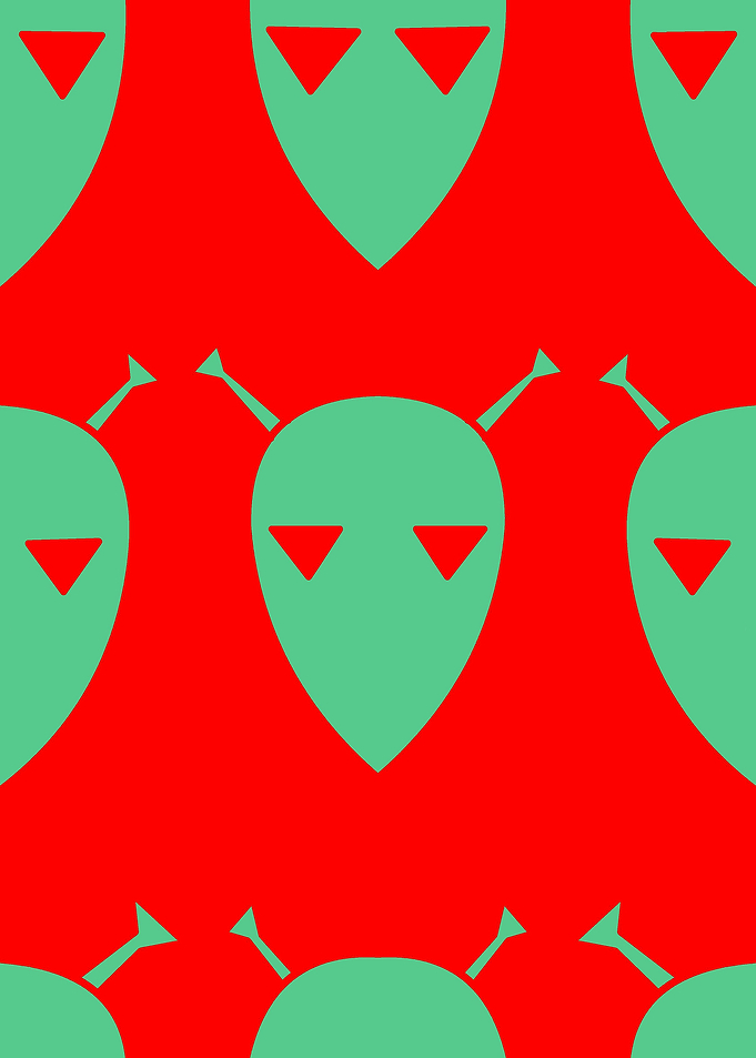 minimalist alien