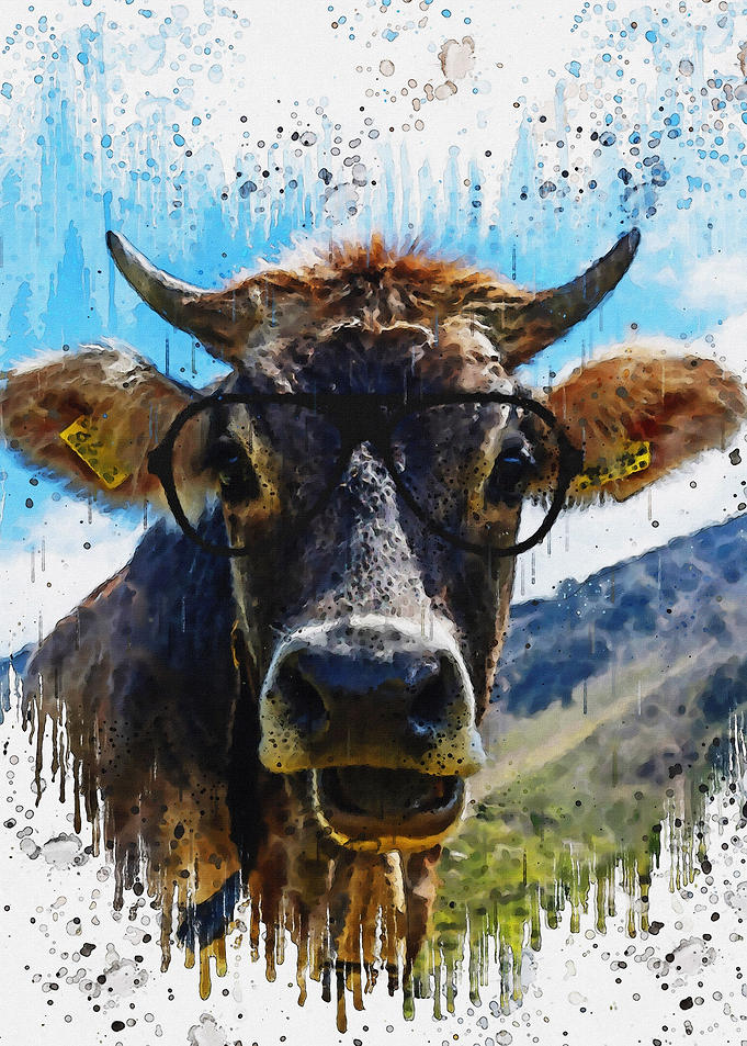 Cute cow