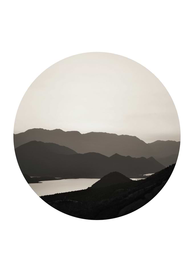Circular Scape Mountains