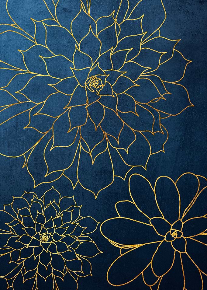 Golden Succulents