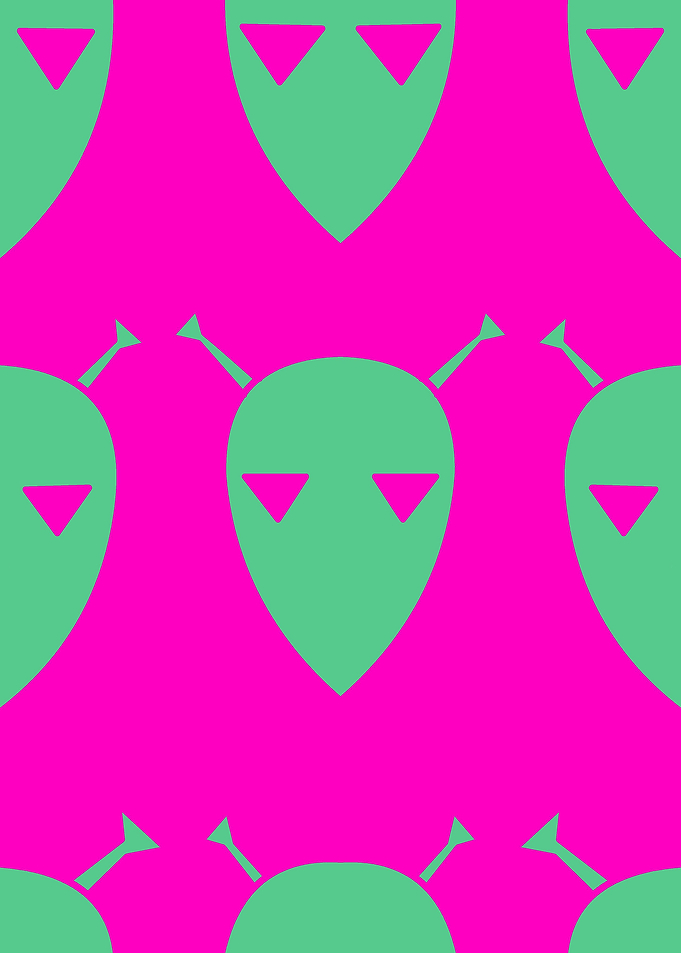 minimalist alien