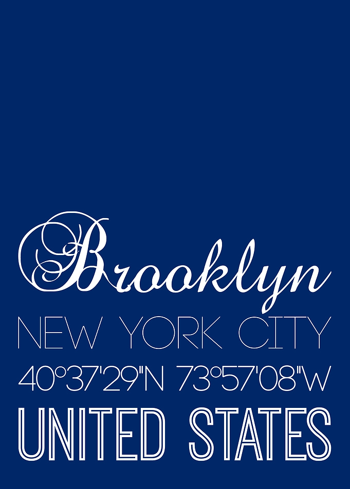Brooklyn On Blue