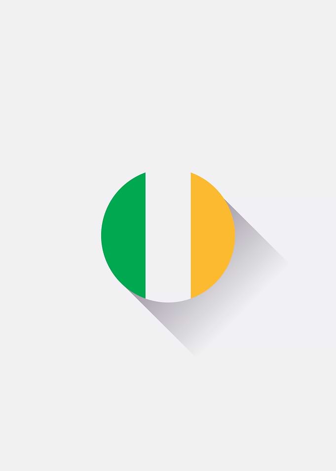 Minimal Ireland Flag