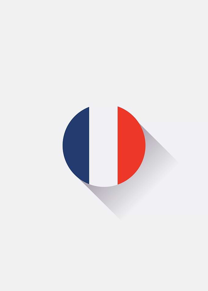 Minimal France Flag