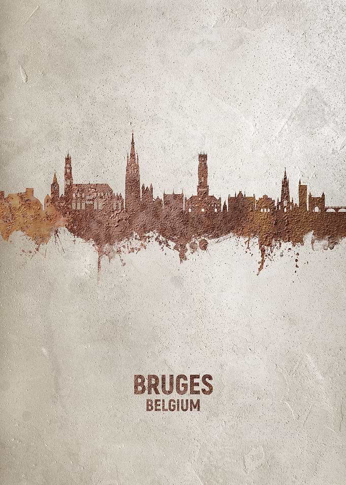Bruges Skyline Belgium