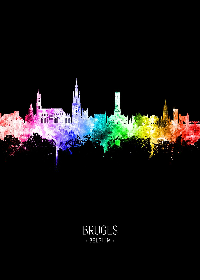 Bruges Skyline Belgium