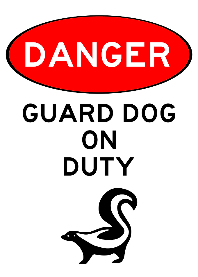 Guard Dog Funny House