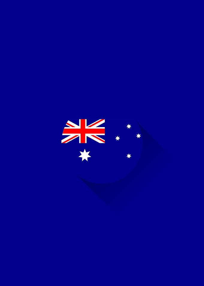 Minimal Australia Flag