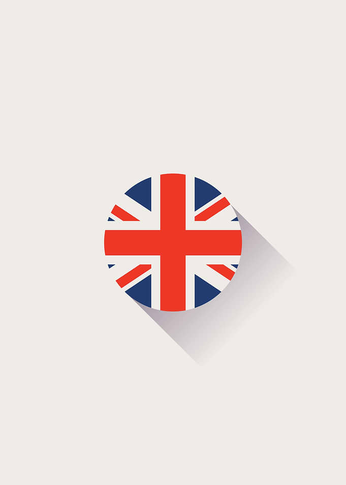 Minimal UK Flag