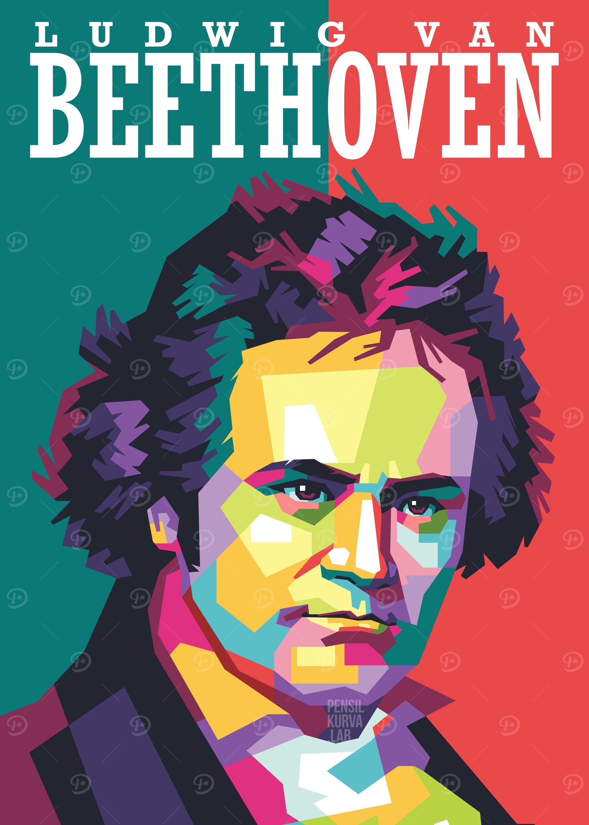 Ludwig Van Beethoven Art
