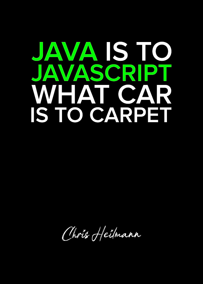 Java is to JavaScript