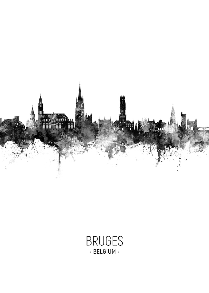 Bruges Skyline Belgium