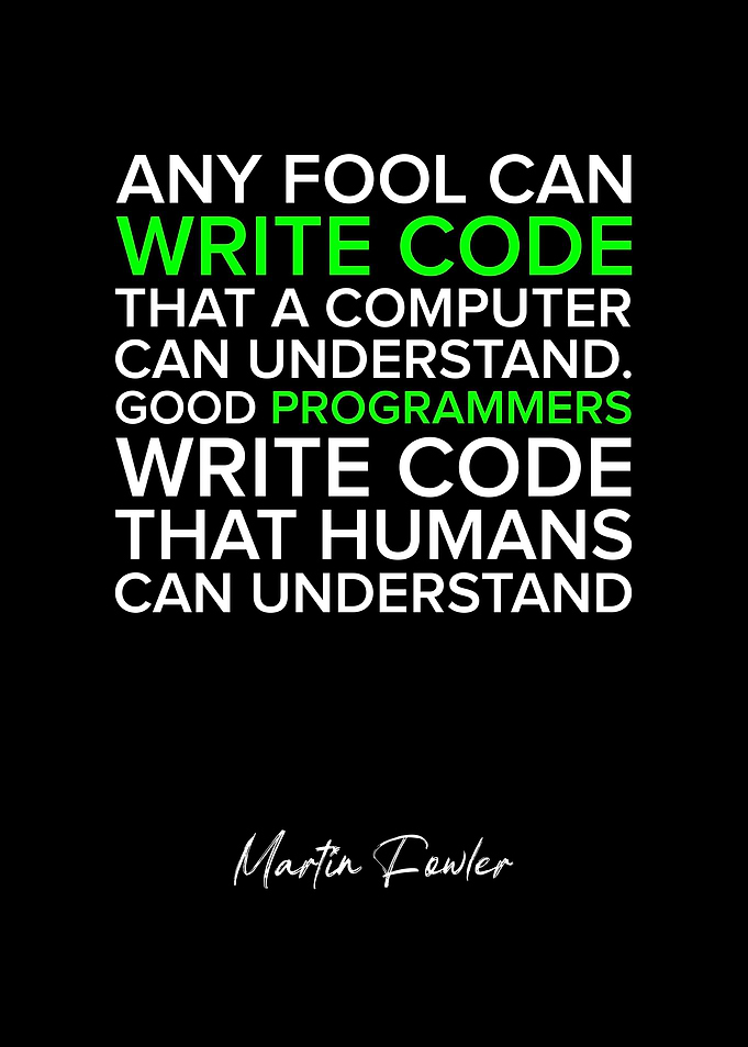 Good Programmers