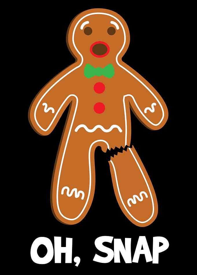 Funny Gingerbread Man