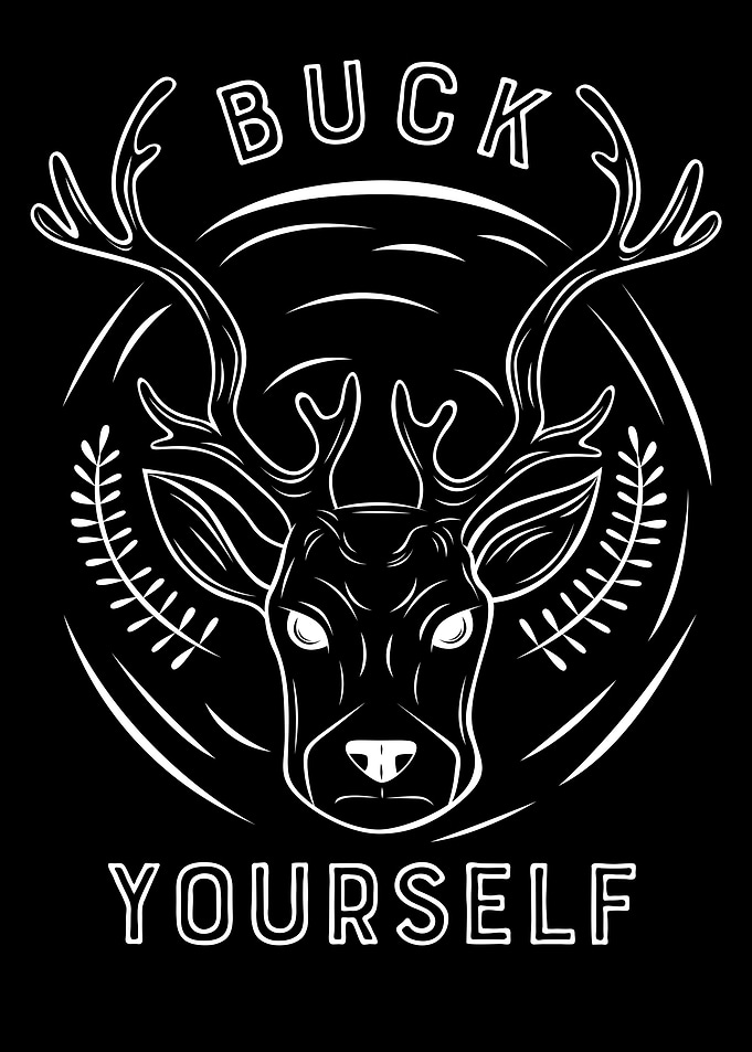 Buck Hunter Hunting Pun