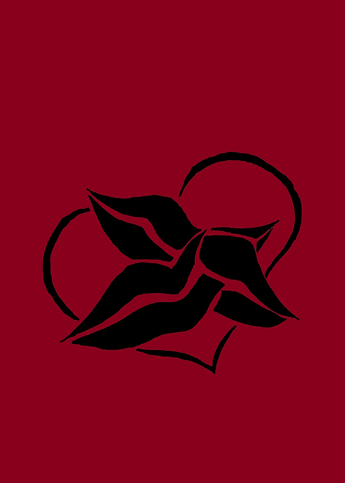 Red Double Kiss