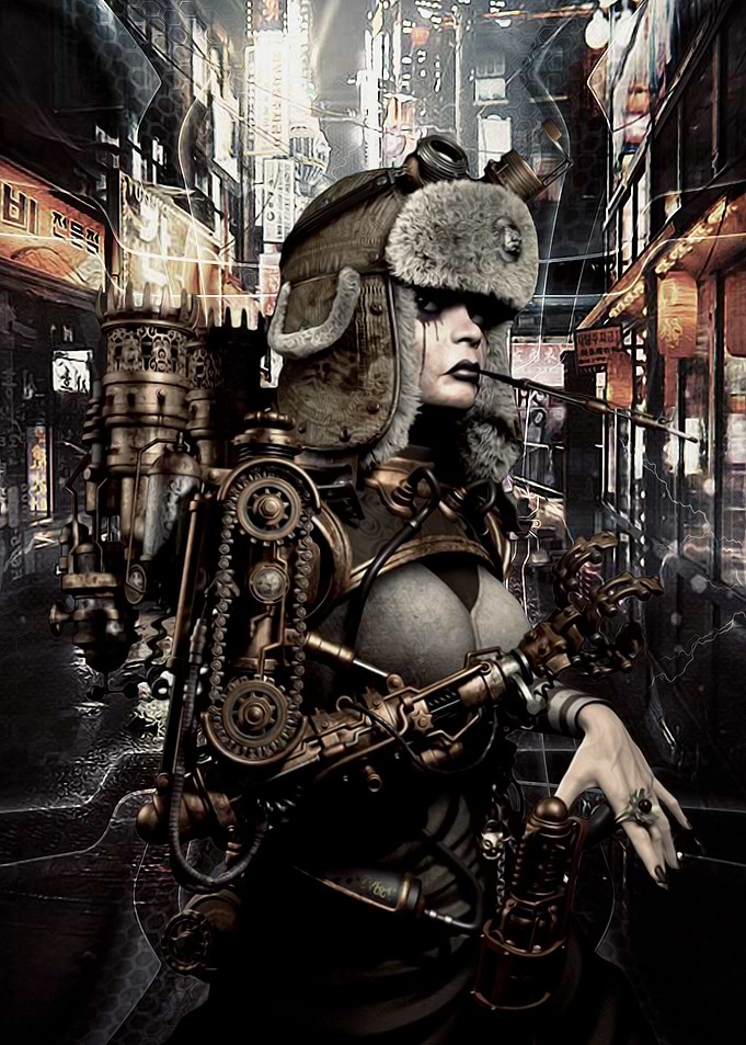 Steampunk girl