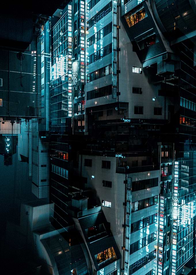 Tokyo upside down