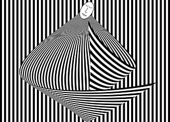 Op art 33 Woman